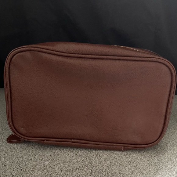 Ralph Lauren Black & Brown Canvas Cosmetic Bag - Picture 5 of 11